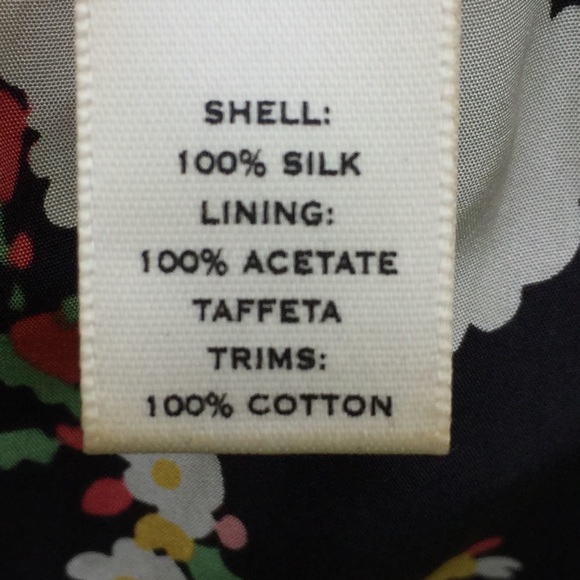 🛍️ Moulinette Soeurs Black Print Silk Dress Anthropologie 0 - Picture 5 of 7